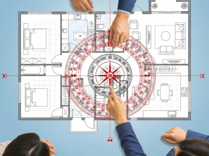 Cách bố trí phong thủy phòng khách