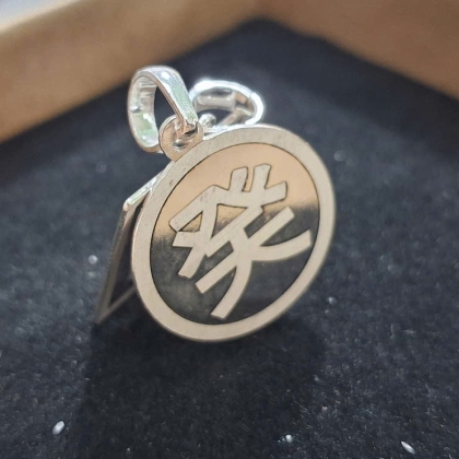 Mặt bạc kim vạn phúc cải vận phong thủy