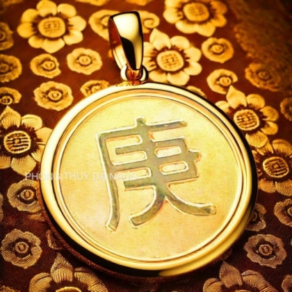 Mặt dây kim ngân cải vận