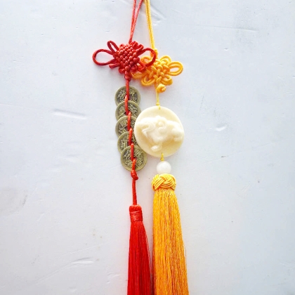 Vật phẩm trấn trạch ngọc bội kỳ lân