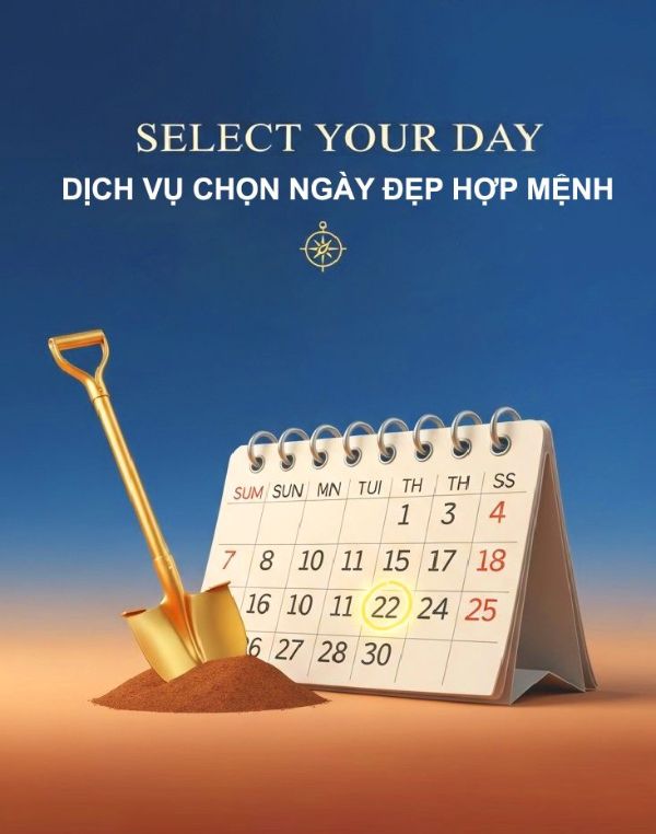 DỊCH VỤ CHỌN NGÀY ĐẸP HỢP MỆNH
