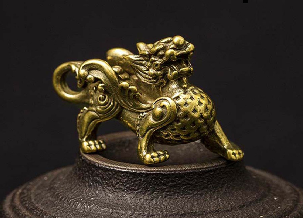 kì lân phong thủy trấn sát chiêu tài