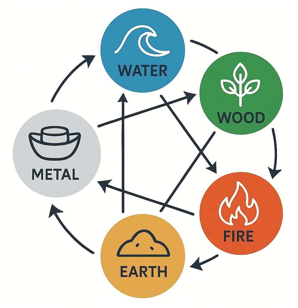 việc cân bằng ngũ hành trong phi tinh cũng rất quan trọng