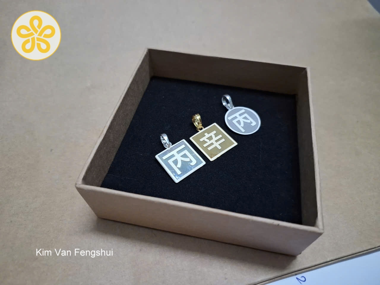 mặt dây chuyền vàng 14k-18k phong thủy