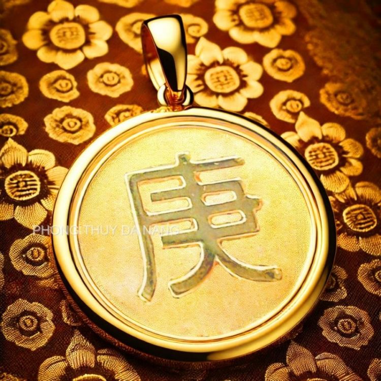 Mặt dây kim ngân cải vận